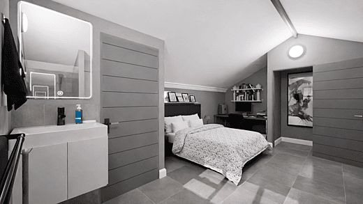 FF Loft Bedroom with En-Suite